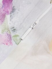 Ted Baker White Saintly Sleeveless Mini Dress - Image 6 of 6