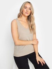 Long Tall Sally Natural Knitted Cami - Image 2 of 6