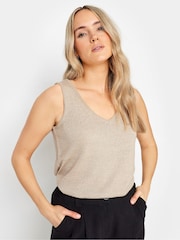 Long Tall Sally Natural Knitted Cami - Image 5 of 6