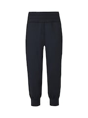 Sweaty Betty Black Gaia Performance Yoga Capri Joggers - Image 8 of 8