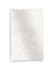 William Morris At Home Oat Strawberry Thief Sheer Made To Measure Curtains - Image 5 of 5