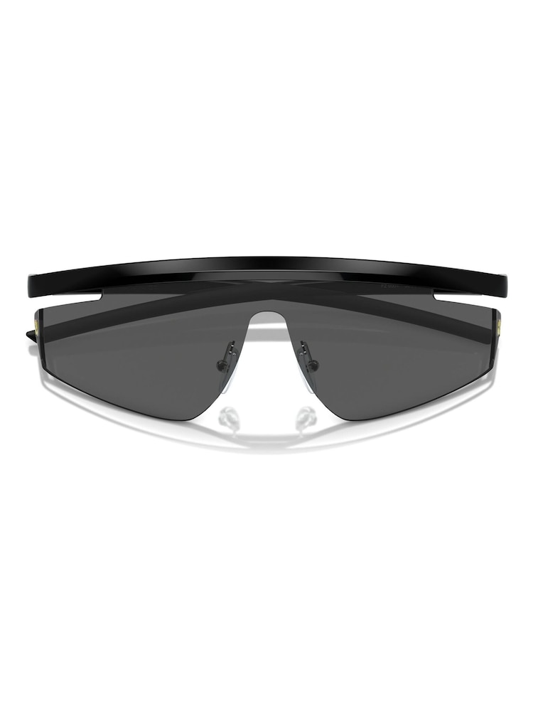 Ferrari Scuderia Fz6001 Irregular Black Sunglasses - Image 6 of 6