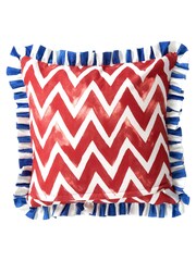 Joe Browns Blue Floral Vivid Vase Reversible Cushion - Image 3 of 6