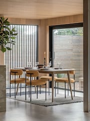 Gallery Home Smoked Dalry Dining Table - Image 1 of 6