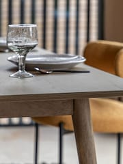 Gallery Home Smoked Dalry Dining Table - Image 2 of 6