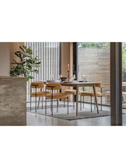 Gallery Home Smoked Dalry Dining Table - Image 7 of 7