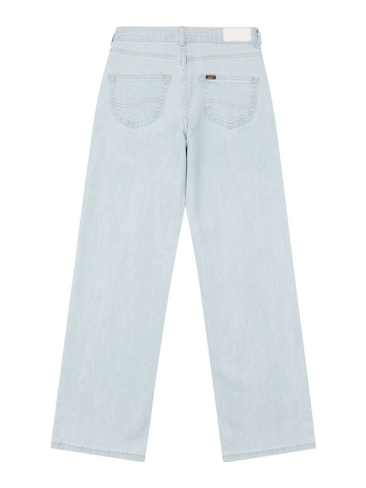 Lee Light Blue Carol Straight Leg Jeans - Image 2 of 3 Lee Light Blue Carol Straight Leg Jeans - Image 2 of 3