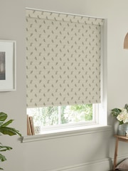 Sophie Allport Natural Linen Olive Made to Measure Roller Blinds - Image 2 of 6