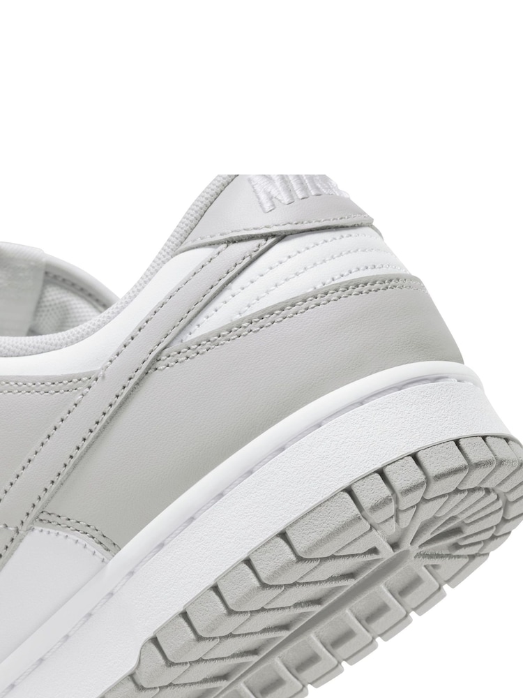Nike Grey/White Dunk Low Trainers - Image 13 of 13