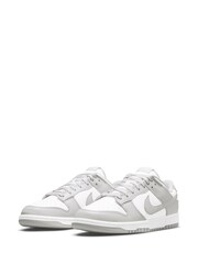 Nike Grey/White Dunk Low Trainers - Image 8 of 13