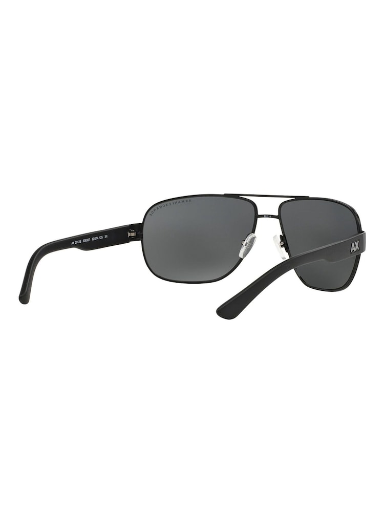 Armani Exchange Ax2012S Pilot Black Sunglasses - Image 9 of 9