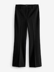 Black High Waist Tailored Flared Trousers - Image 5 of 6