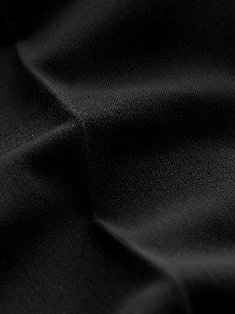 Black High Waist Tailored Flared Trousers - Image 6 of 6
