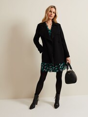 Phase Eight Green Abstract Penele Dress - Image 5 of 7