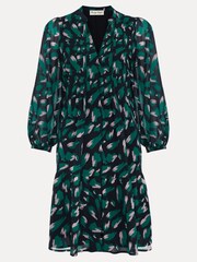 Phase Eight Green Abstract Penele Dress - Image 7 of 7
