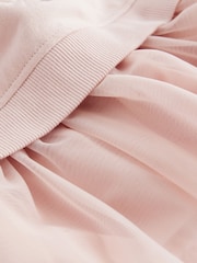 Light Pink Character Sweat Mesh Dress (3mths-7yrs) - Image 8 of 9