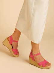 Pavers Pink Pavers Lightweight Platform Espadrilles - Image 1 of 6