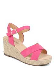 Pavers Pink Pavers Lightweight Platform Espadrilles - Image 2 of 6