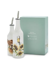 Royal Worcester Wrendale White Oil and Vinegar Set - Image 3 of 7