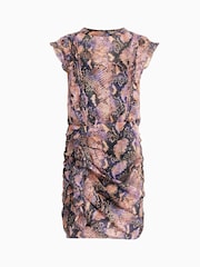 AllSaints Animal Print Hali Tahoe Dress - Image 6 of 6