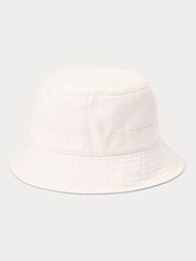 Polo Ralph Lauren Dark Green 100% Cotton Logo Bucket Hat - Image 2 of 2