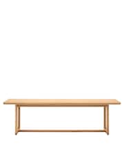 Gallery Home Natural Neston Dining Bench - Image 4 of 5