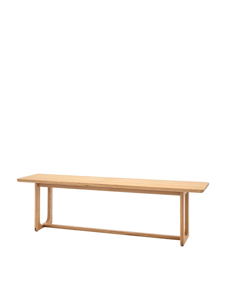 Gallery Home Natural Neston Dining Bench - Image 5 of 5