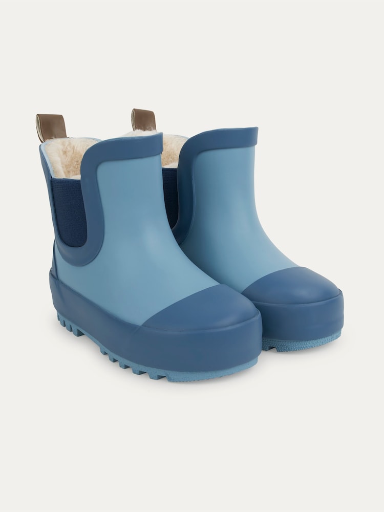 KIDLY By MORI Cosy Fleece Lined  Short Wellies - Image 1 of 5
