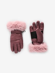 Pink Ski Gloves (3-16yrs) - Image 1 of 1