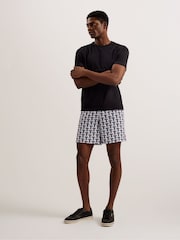 Ted Baker Black Rhins Printed T-Shirt - Image 1 of 5