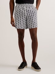 Ted Baker Black Rhins Printed T-Shirt - Image 2 of 5