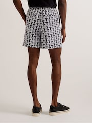 Ted Baker Black Rhins Printed T-Shirt - Image 3 of 5