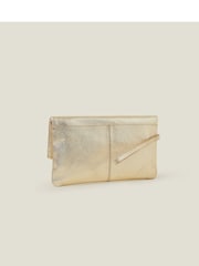 Accessorize Leather Fold Over Clutch - Bild 2 von 4