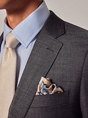 Hawes & Curtis Slim Grey Twill Suit Jacket - Image 5 of 7
