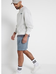 River Island Blue Cargo Shorts - Image 3 of 4