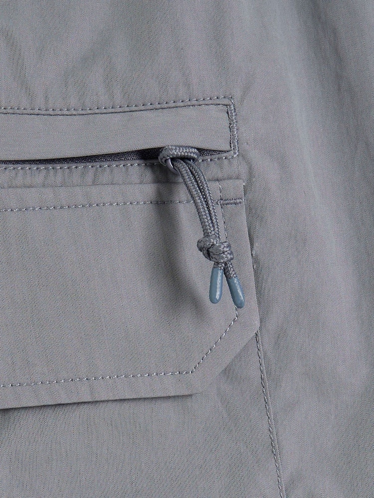 River Island Blue Cargo Shorts - Image 4 of 4