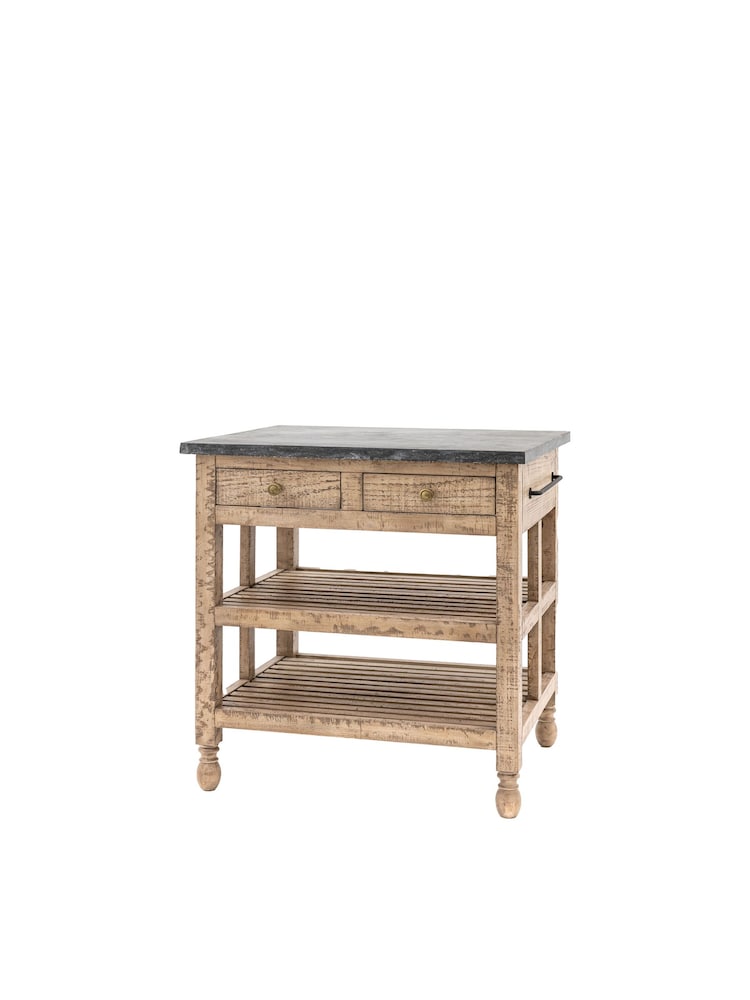 Gallery Home Natural Eastfield Kitchen Island Cabinets - Image 6 of 6