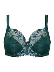 Pour Moi Dark Green Non Padded Sofia Bra - Image 3 of 4