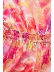 Yellow/Pink Cut-Out Detail Playsuit (3-16yrs) - Image 3 of 6