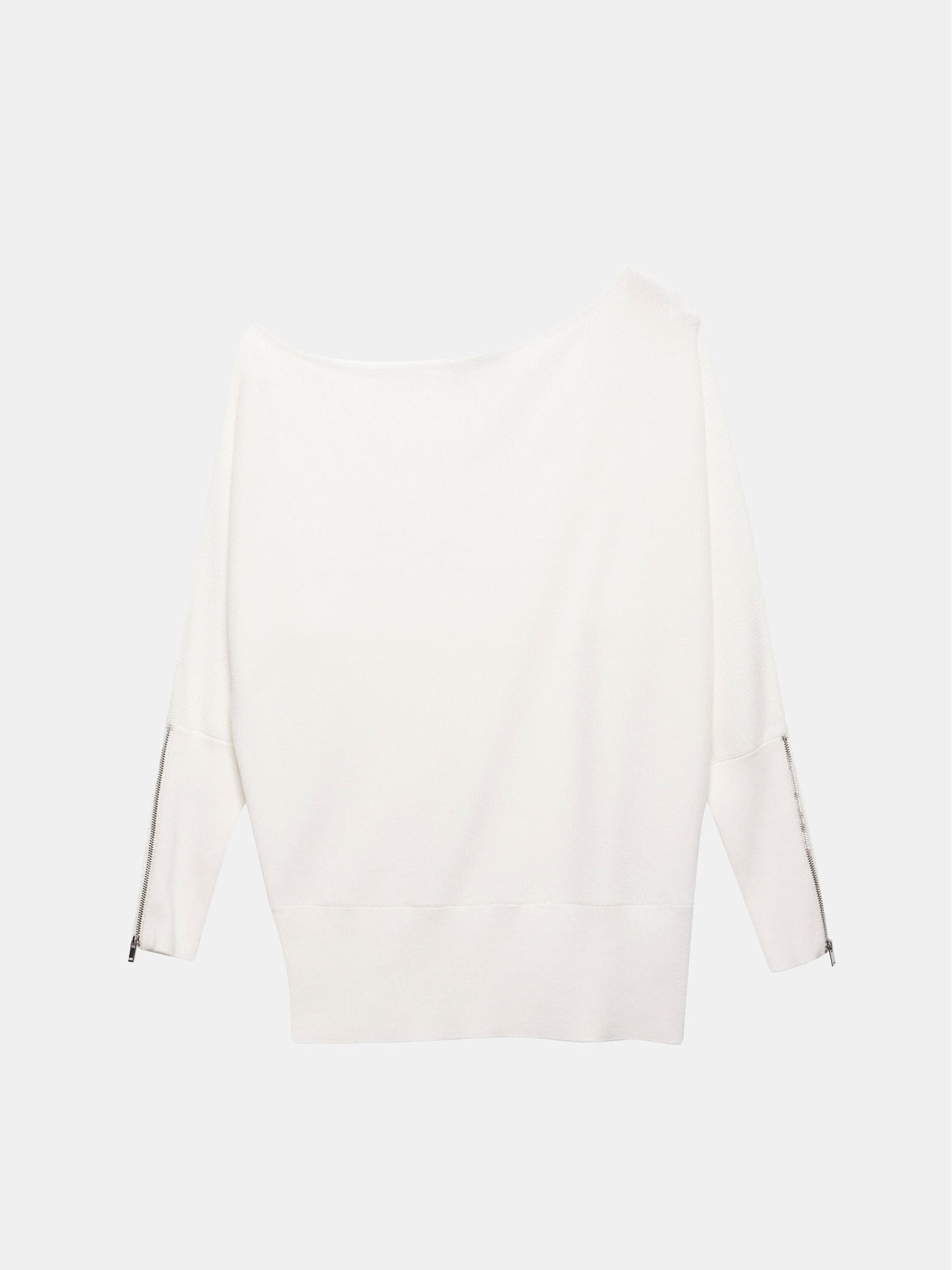 White batwing jumper cheap
