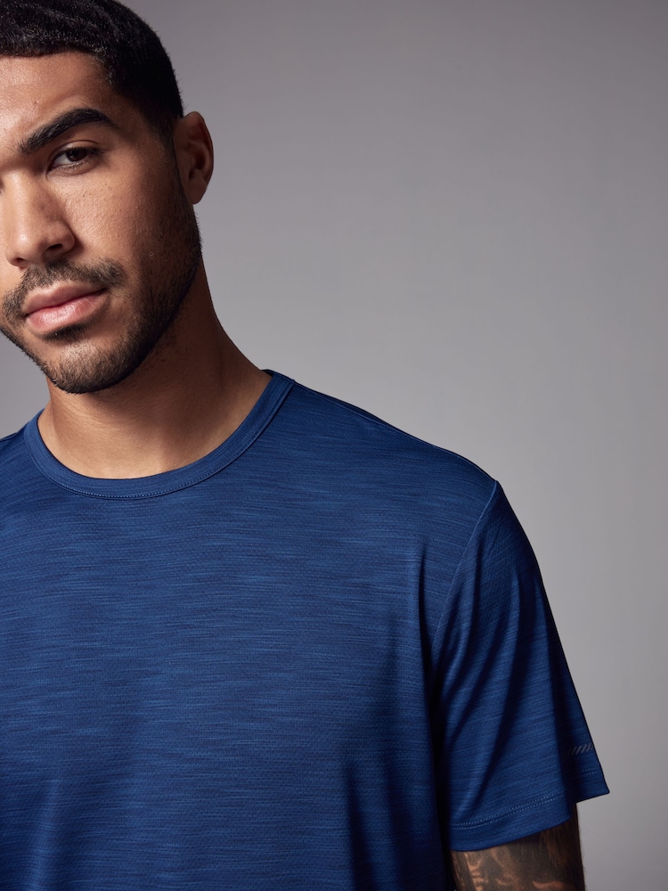 Bright Blue Active Gym Training T-Shirt - Image 1 of 10