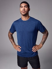 Bright Blue Active Gym Training T-Shirt - Image 3 of 10