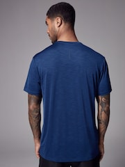 Bright Blue Active Gym Training T-Shirt - Image 4 of 10