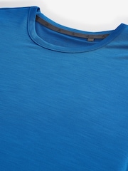 Bright Blue Active Gym Training T-Shirt - Image 9 of 10