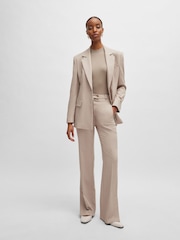 BOSS Natural Sleeveless Mock-Jumper - Image 3 of 5