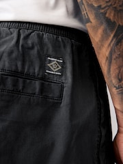 Black Regular Fit Stretch Utility Cargo Trousers - Image 6 of 10