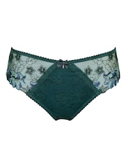 Pour Moi Dark Green Brief Sofia Knickers - Image 3 of 4
