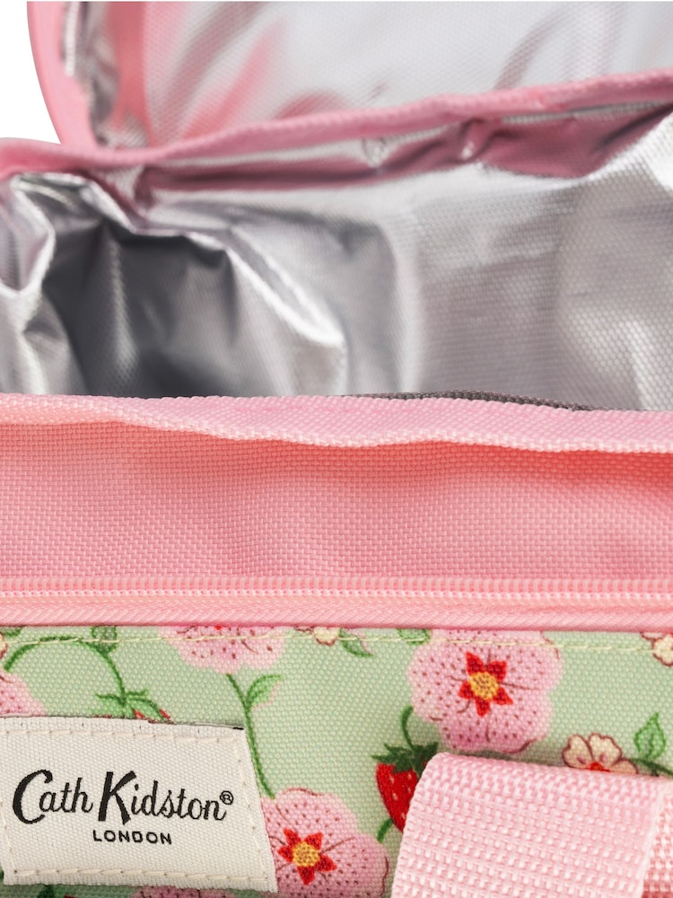 Cath Kidston Green Strawberry Large Cool Bag - Image 3 of 3