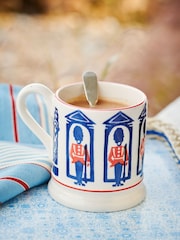 Emma Bridgewater Cream In The Garden 1/2 Pint Mug - Image 1 of 5