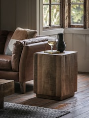 Gallery Home Natural Millom Side Table - Image 1 of 4